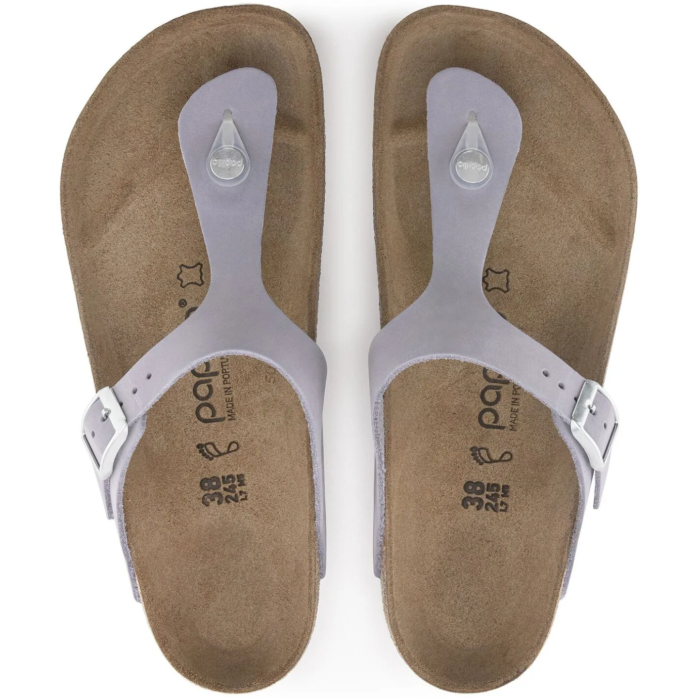 Birkenstock Thong Sandals<Gizeh Platform Purple Fog
