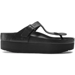 Birkenstock Thong Sandals<Gizeh Platform Black