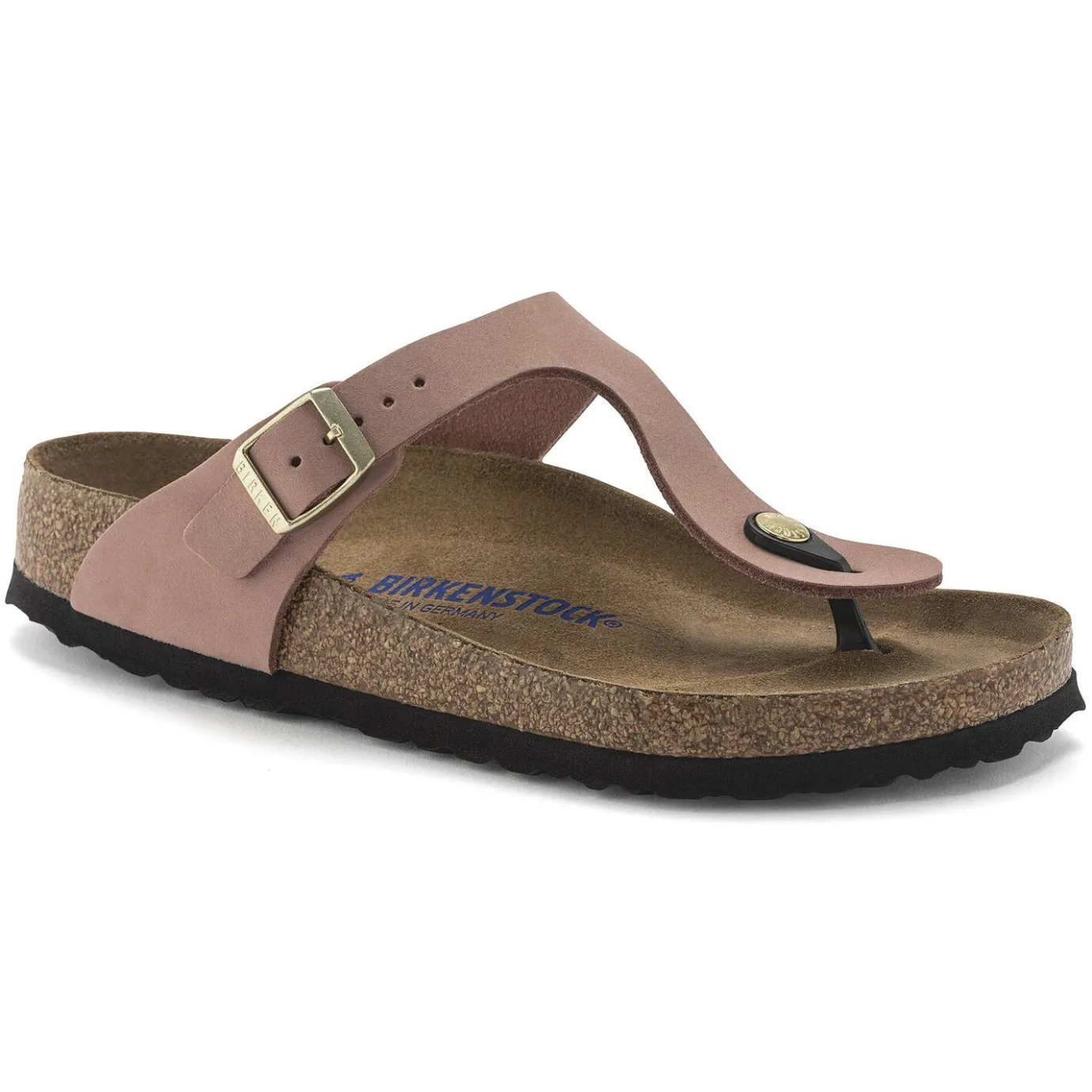 Birkenstock Thong Sandals<Gizeh Soft Footbed Old Rose