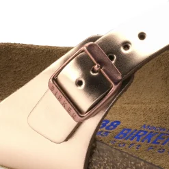Birkenstock Thong Sandals<Gizeh Soft Footbed Metallic Copper