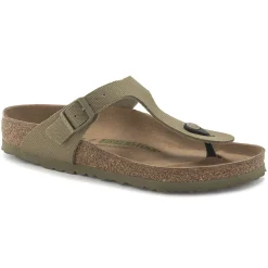 Birkenstock Thong Sandals<Gizeh Vegan Faded Khaki