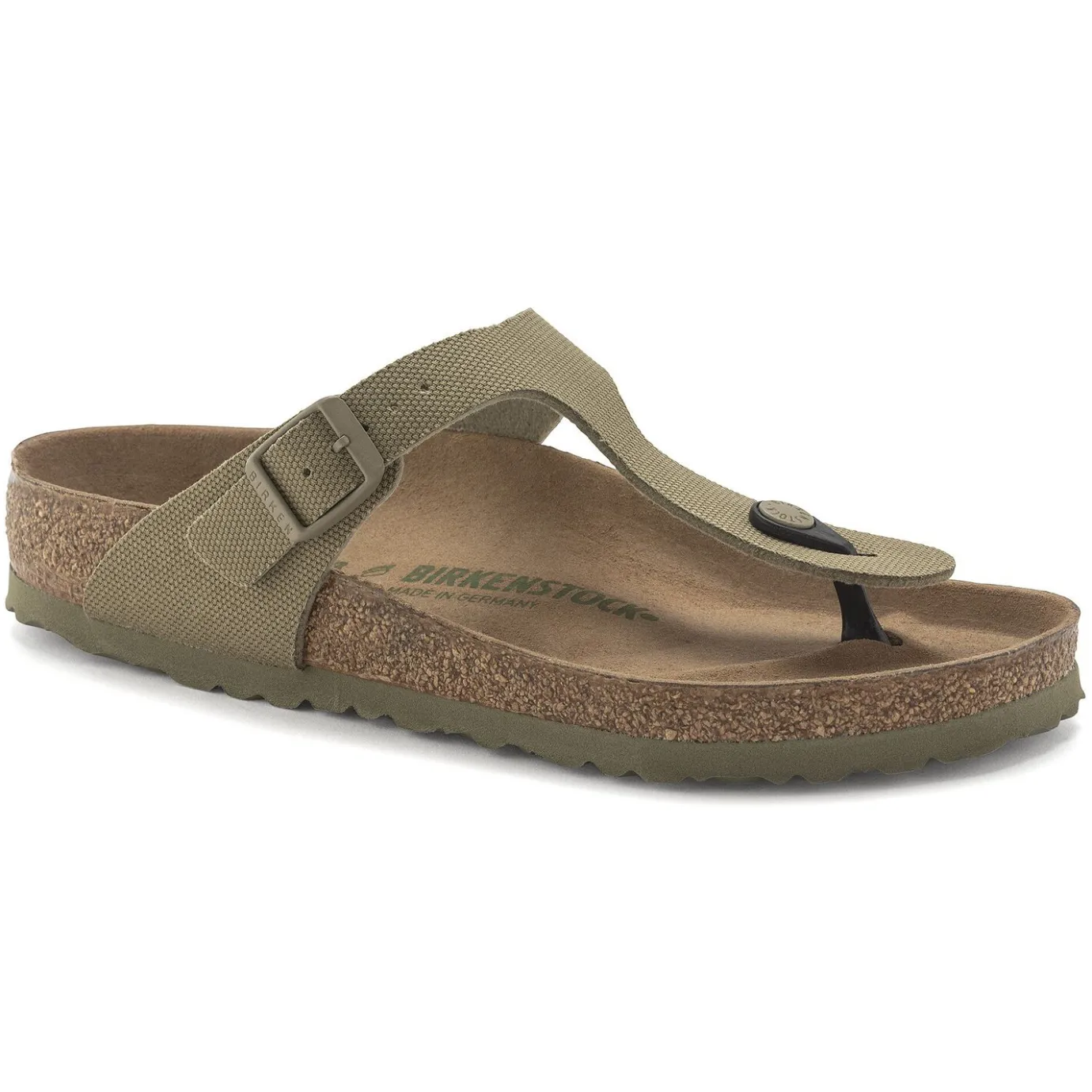 Birkenstock Thong Sandals<Gizeh Vegan Faded Khaki