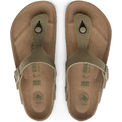 Birkenstock Thong Sandals<Gizeh Vegan Faded Khaki