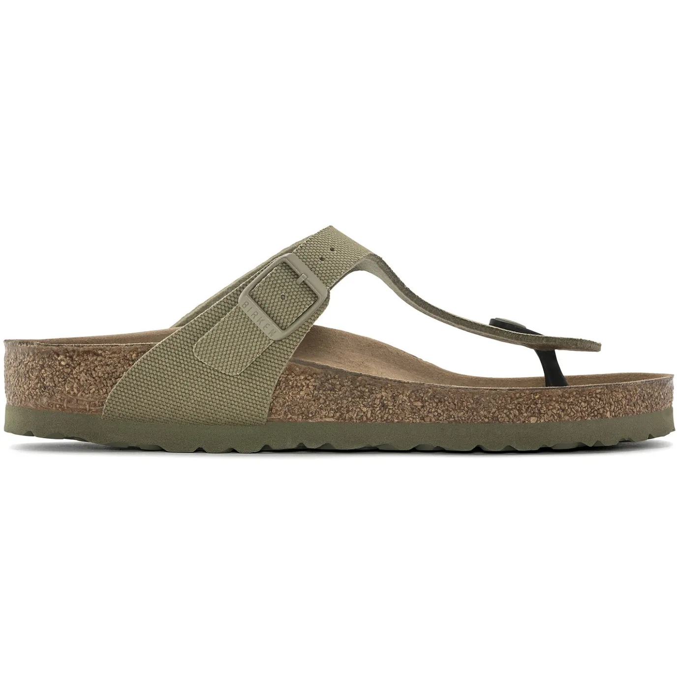 Birkenstock Thong Sandals<Gizeh Vegan Faded Khaki