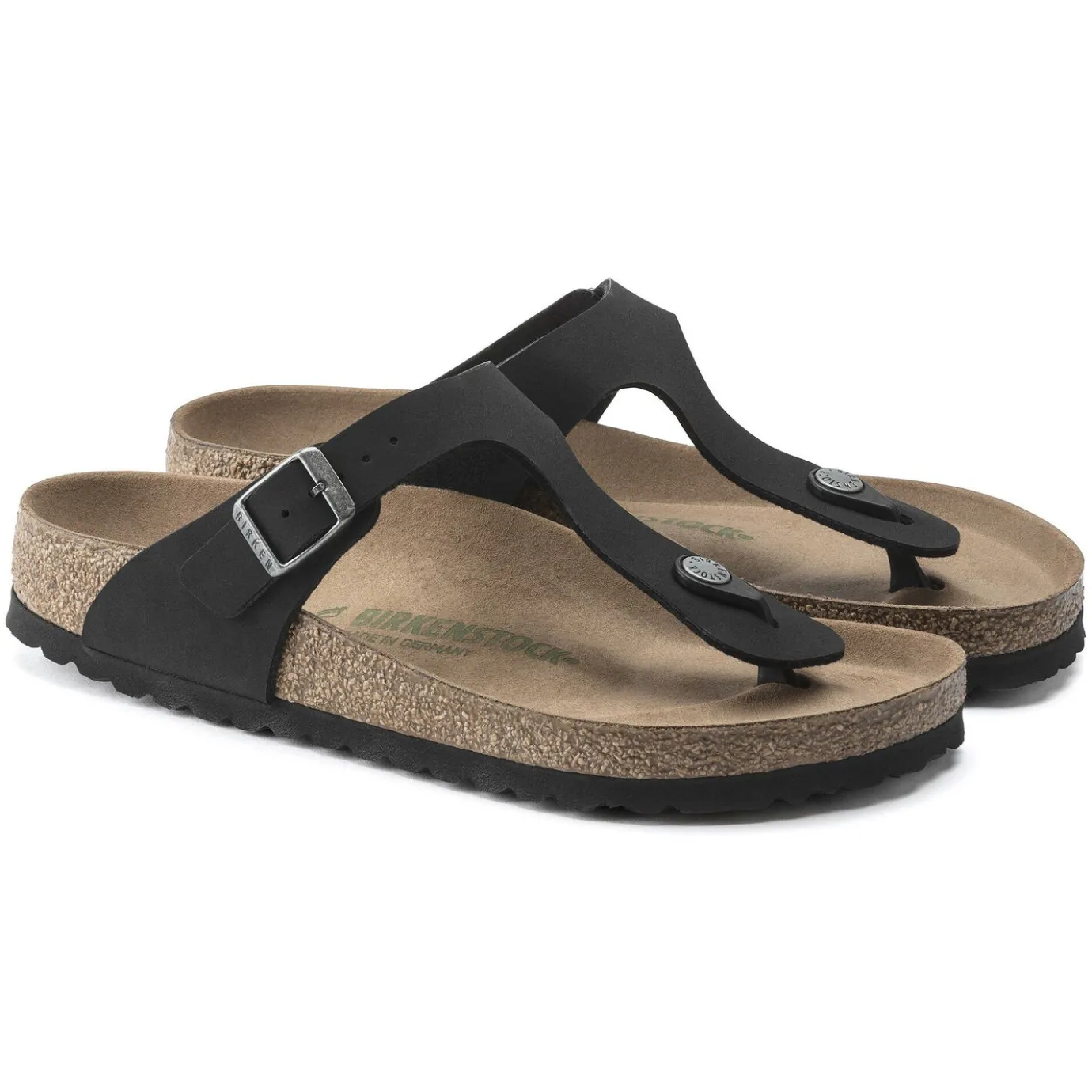 Birkenstock Thong Sandals<Gizeh Vegan Black