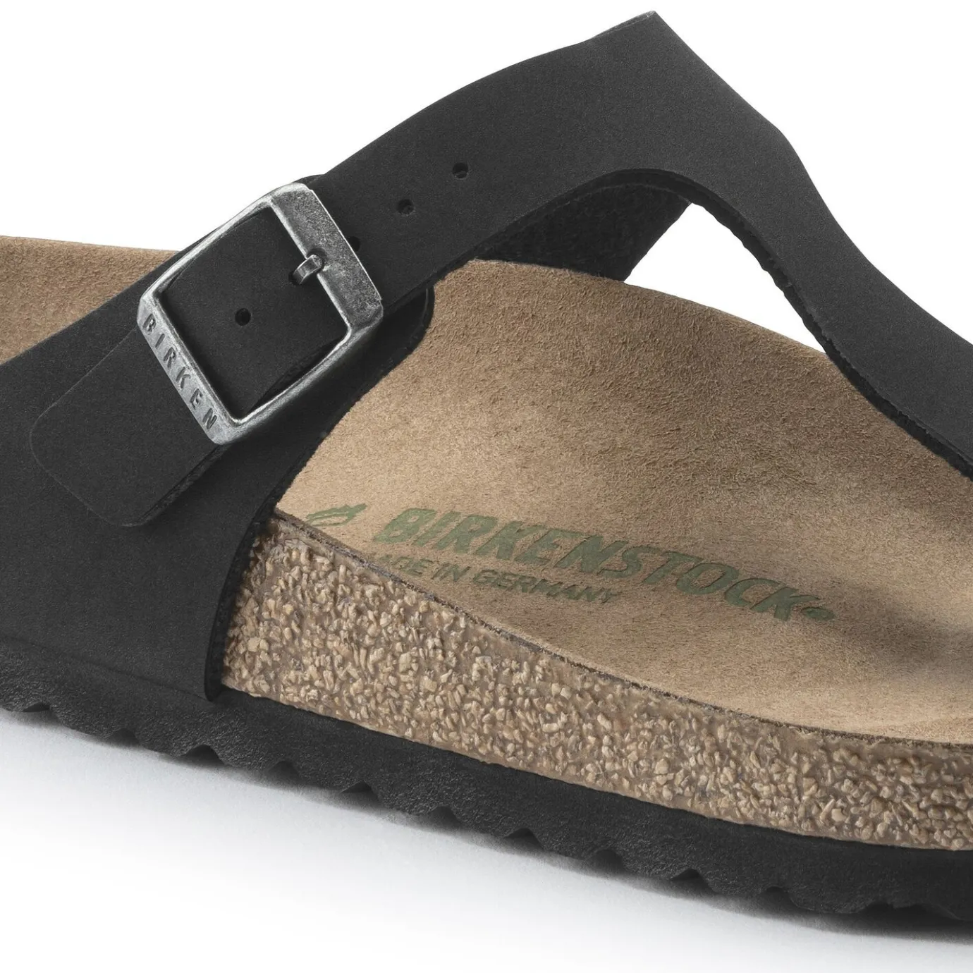 Birkenstock Thong Sandals<Gizeh Vegan Black