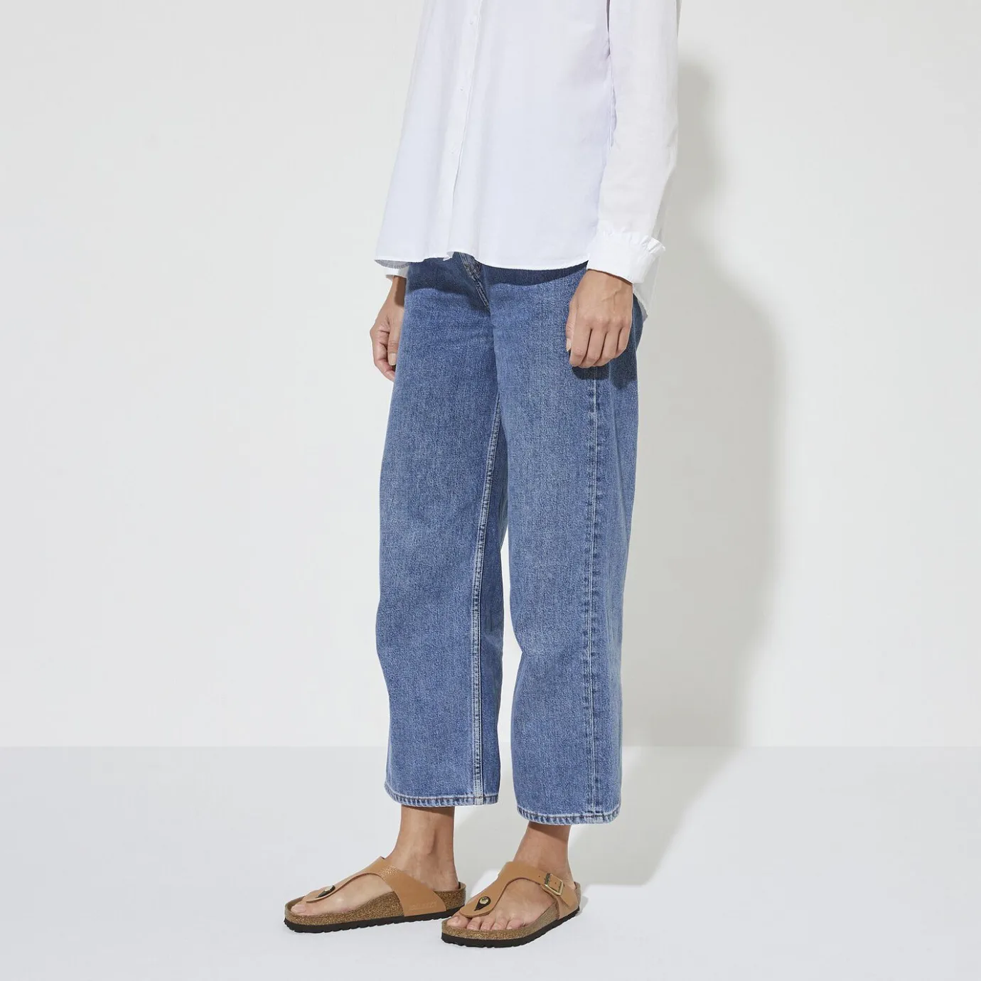 Birkenstock Thong Sandals<Gizeh Vegan Pecan