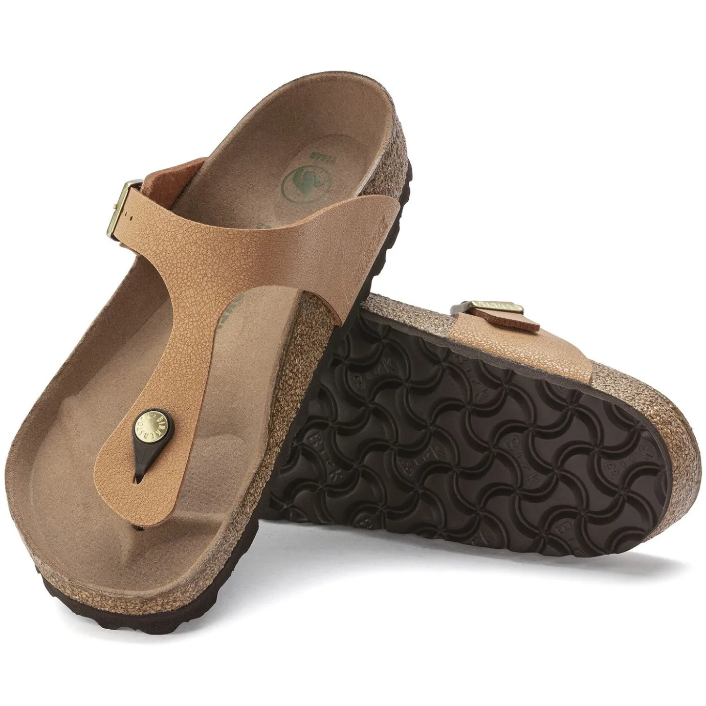 Birkenstock Thong Sandals<Gizeh Vegan Pecan