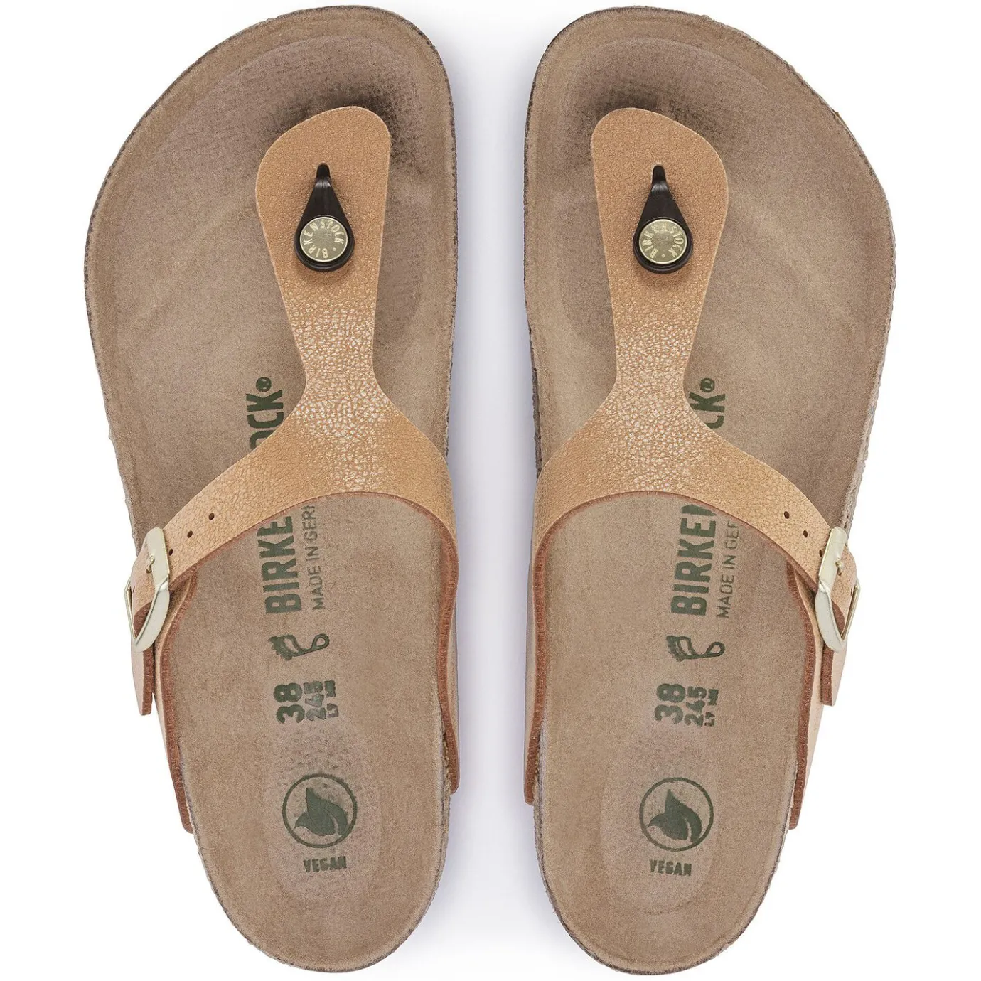 Birkenstock Thong Sandals<Gizeh Vegan Pecan