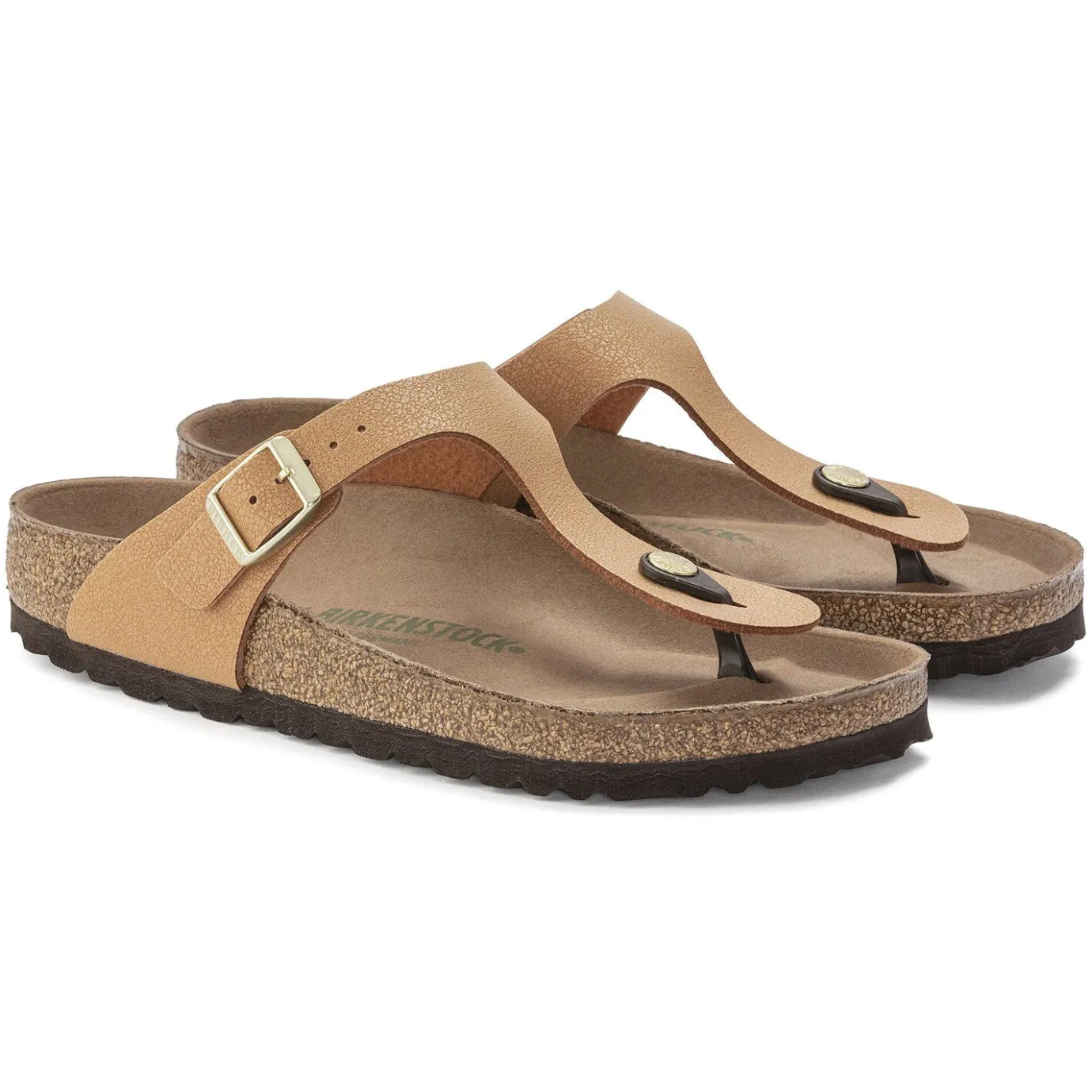 Birkenstock Thong Sandals<Gizeh Vegan Pecan