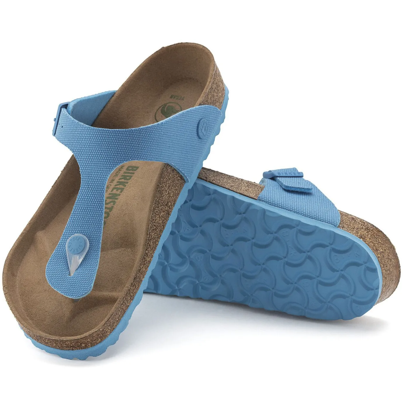 Birkenstock Thong Sandals<Gizeh Vegan Blau