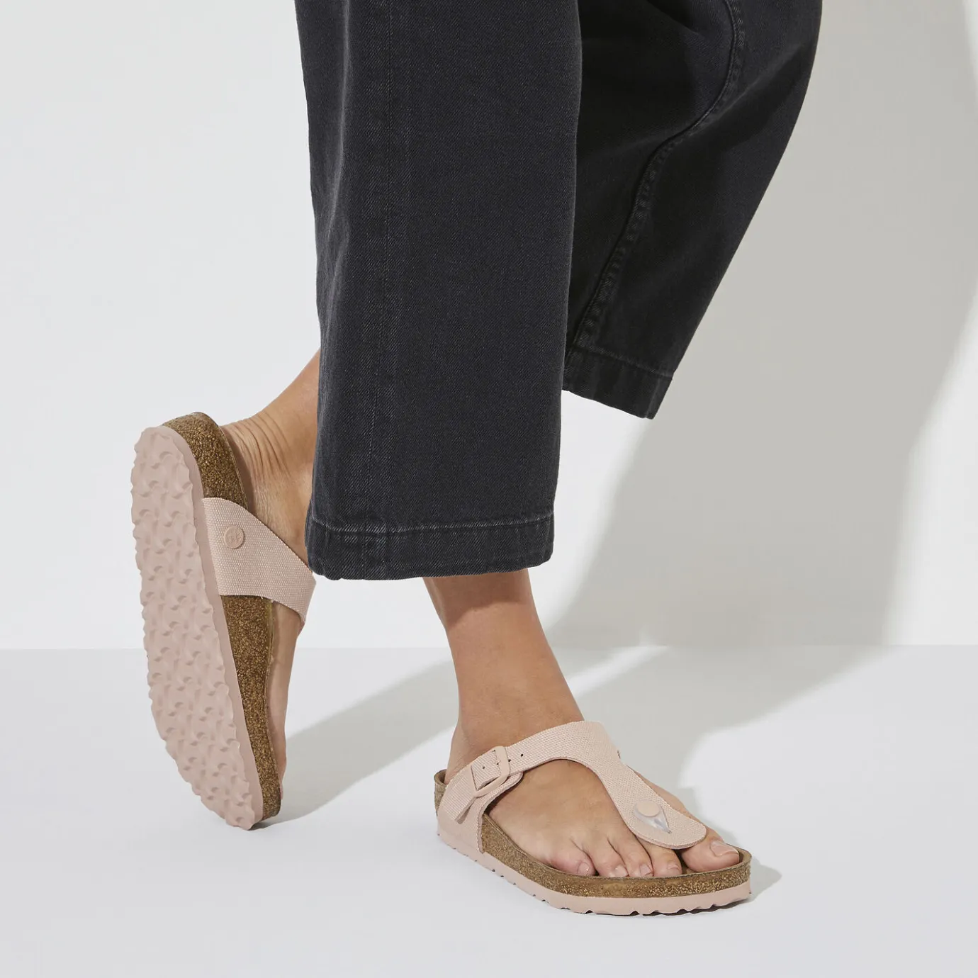 Birkenstock Thong Sandals<Gizeh Vegan Soft Pink