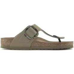 Birkenstock Thong Sandals<Gizeh Vegan Big Buckle Faded Khaki