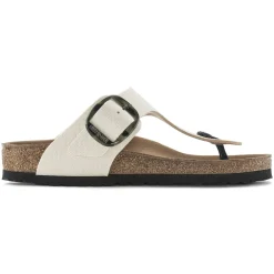 Birkenstock Thong Sandals<Gizeh Vegan Big Buckle Eggshell