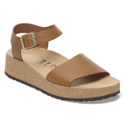 Birkenstock Ankle-Strap Sandals<Glenda Ginger Brown