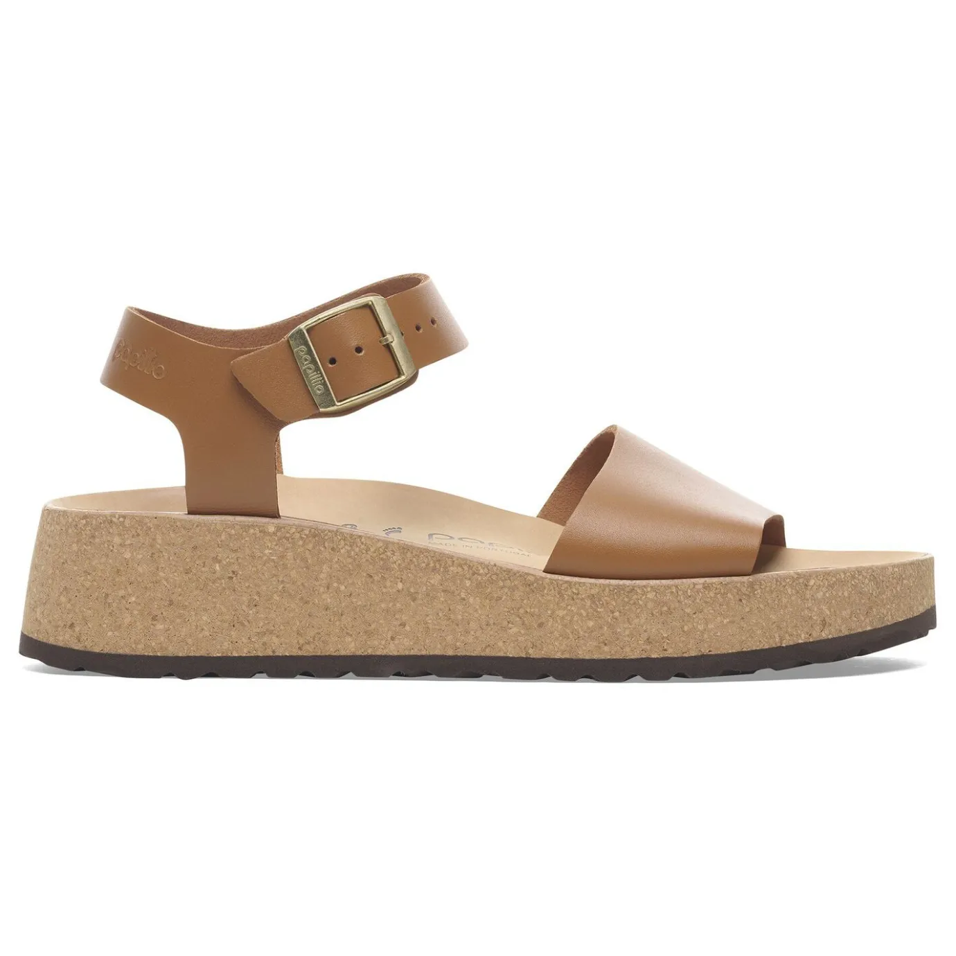 Birkenstock Ankle-Strap Sandals<Glenda Ginger Brown
