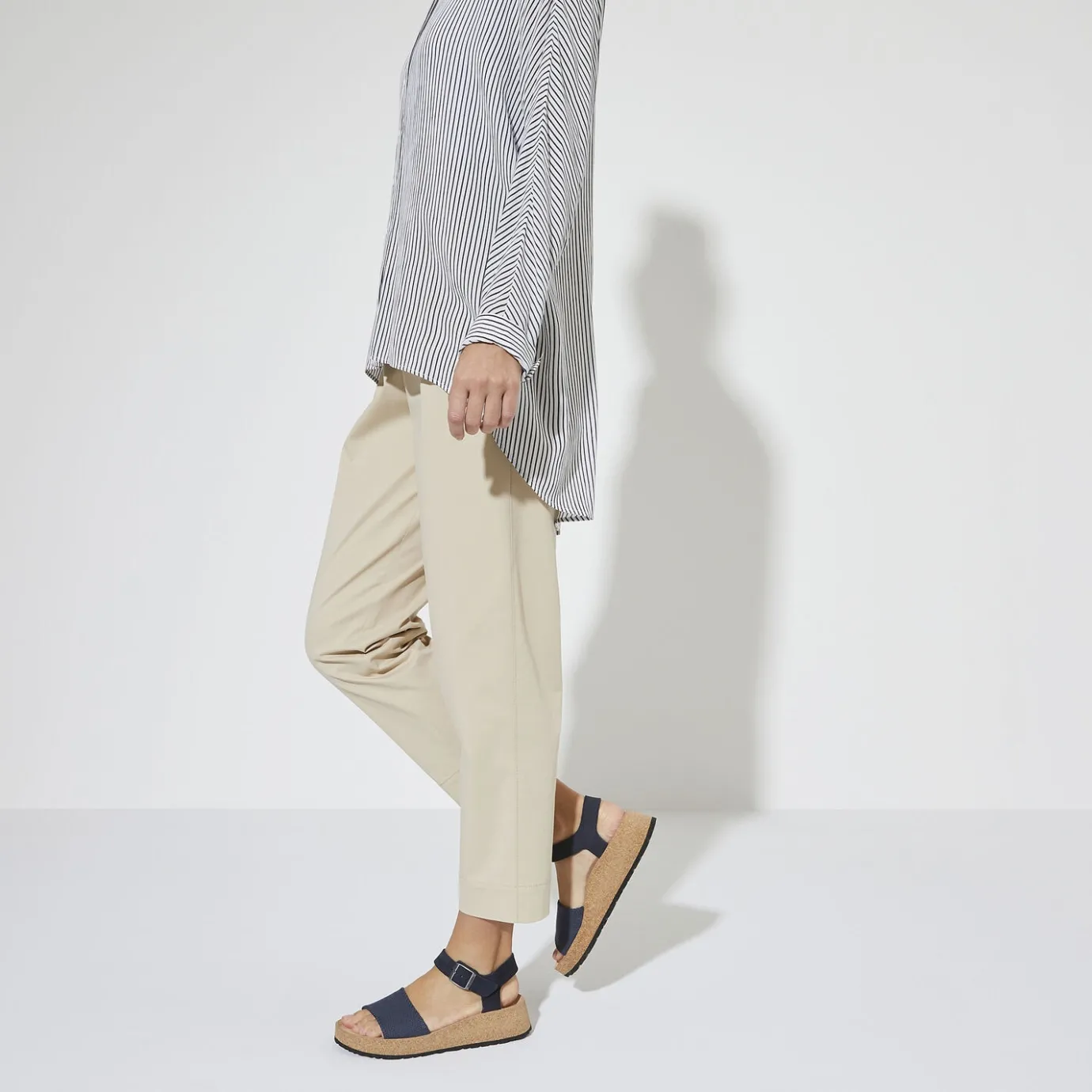 Birkenstock Ankle-Strap Sandals<Glenda Midnight