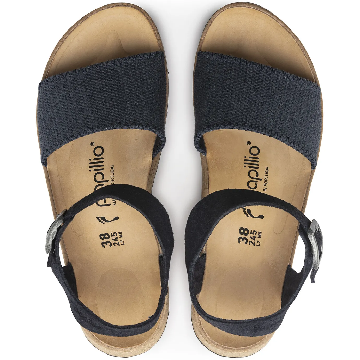 Birkenstock Ankle-Strap Sandals<Glenda Midnight