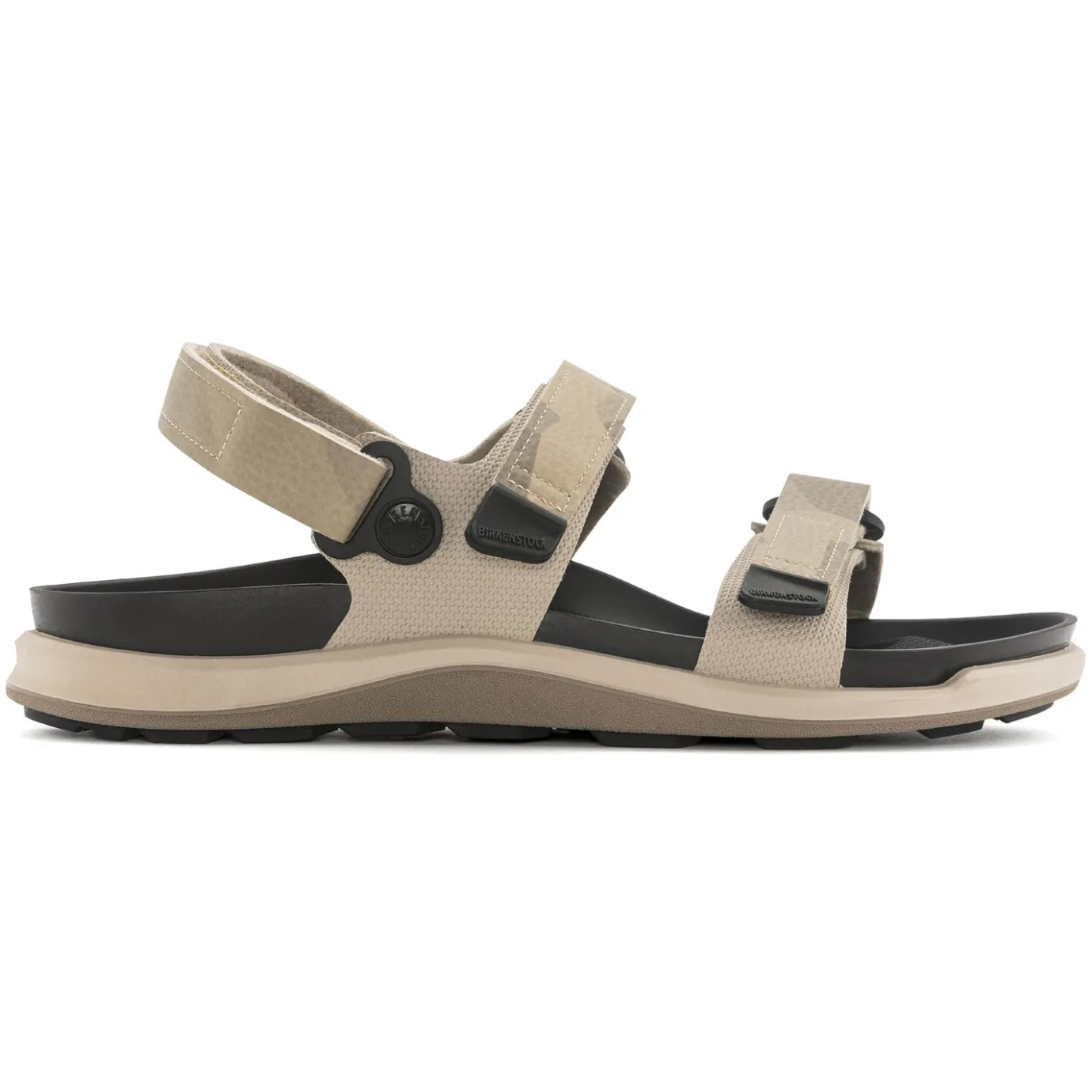 Birkenstock Ankle-Strap Sandals<Kalahari Women Futura Geometric Camo Beige