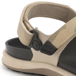 Birkenstock Ankle-Strap Sandals<Kalahari Women Futura Geometric Camo Beige