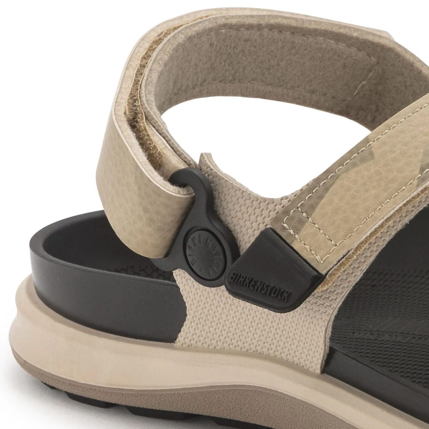 Birkenstock Ankle-Strap Sandals<Kalahari Women Futura Geometric Camo Beige