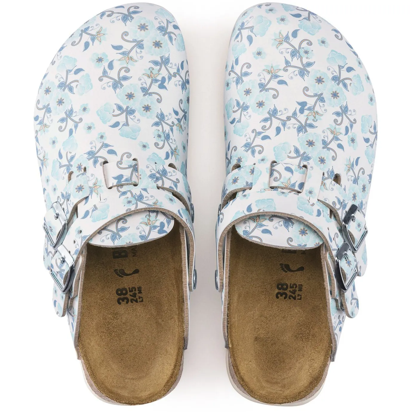 Birkenstock Clogs<Kay Sl Blooming Roses Blue