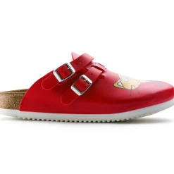 Birkenstock Clogs<Kay Sl Cat Red Background