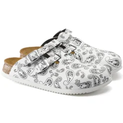 Birkenstock Clogs<Kay Sl Paisley Black/White