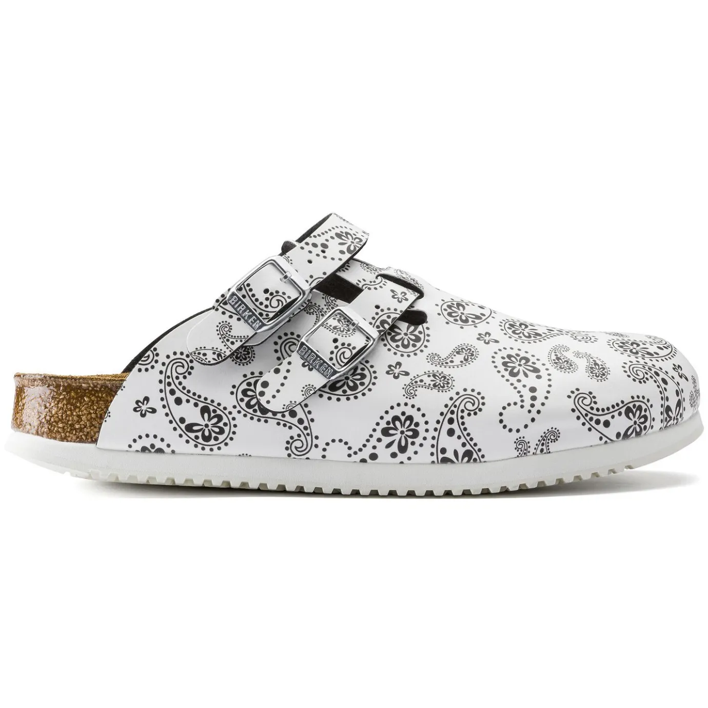 Birkenstock Clogs<Kay Sl Paisley Black/White