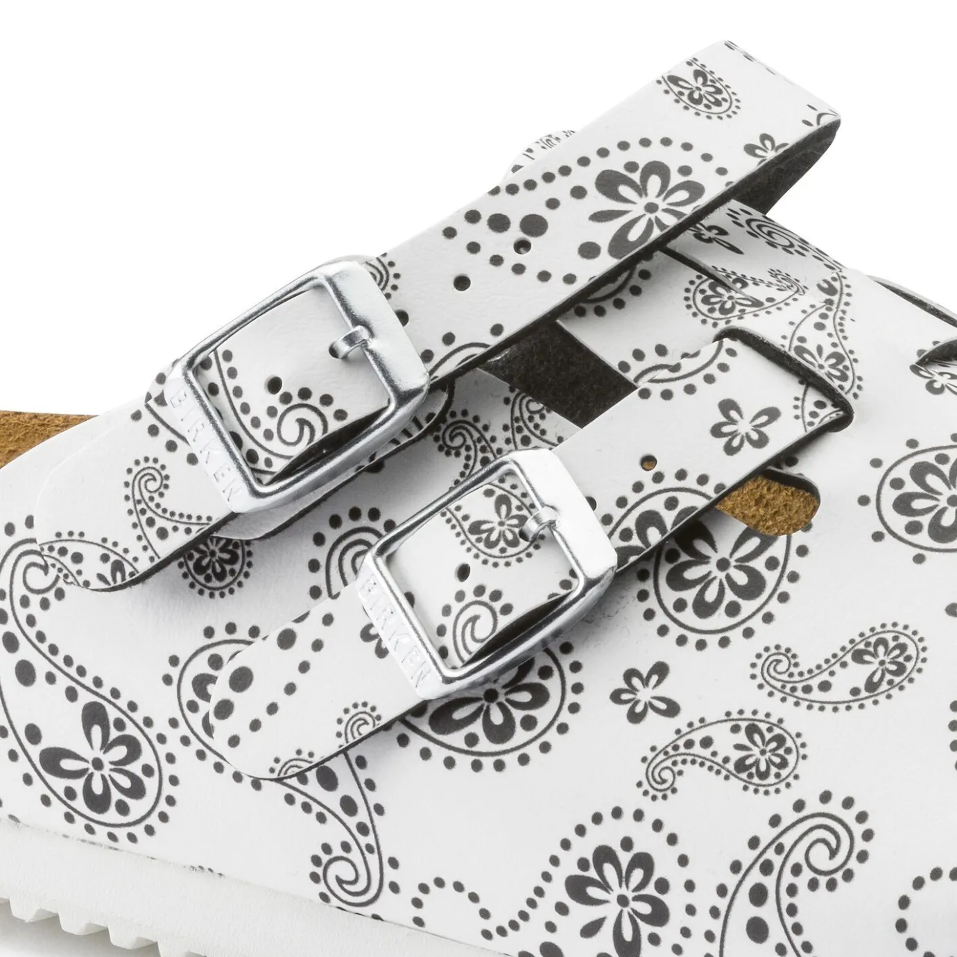 Birkenstock Clogs<Kay Sl Paisley Black/White