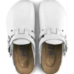 Birkenstock Clogs<Kay Sl Soft Footbed White