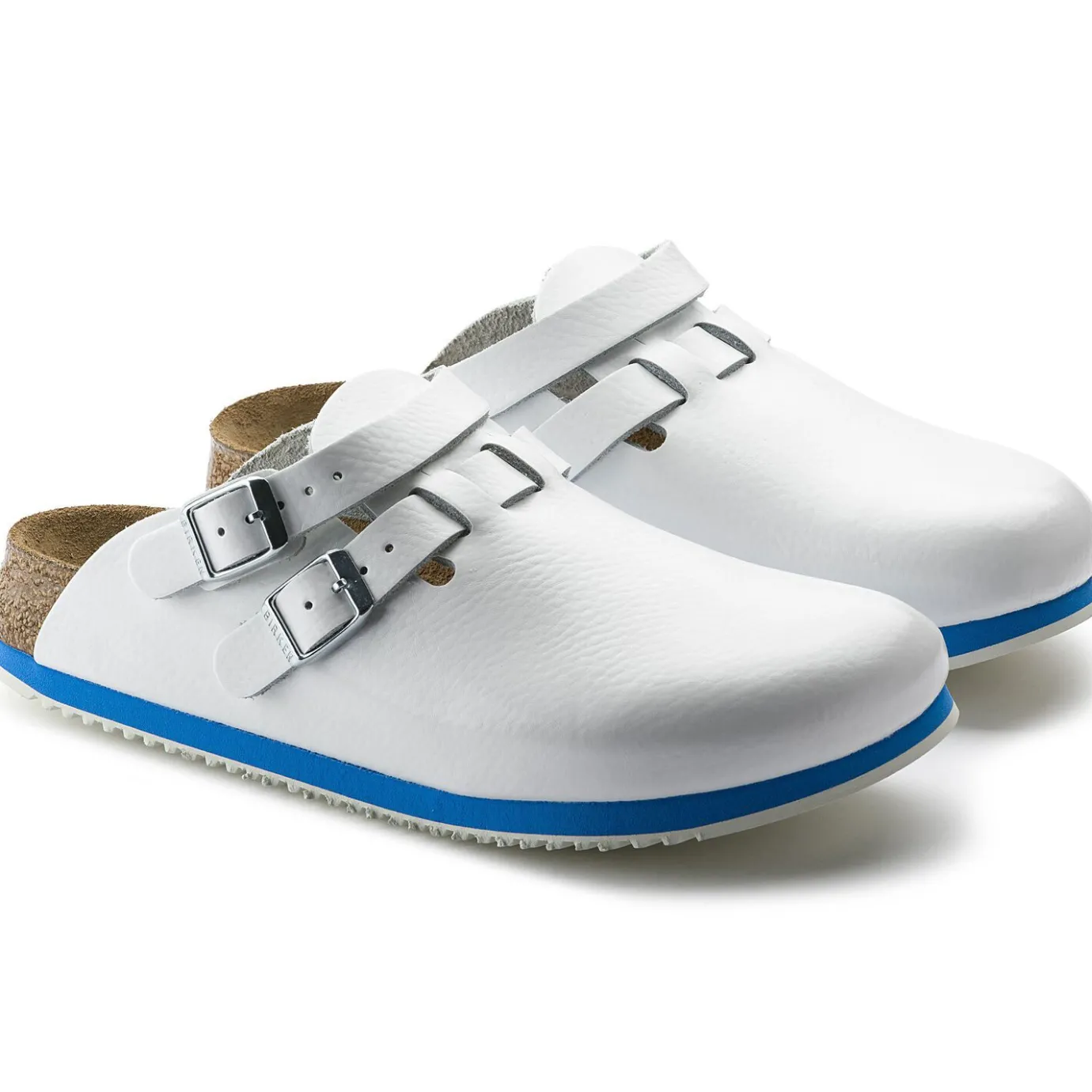 Birkenstock Clogs<Kay Sl Soft Footbed White