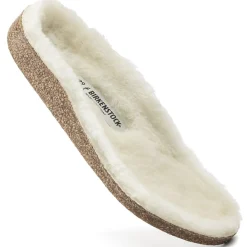 Birkenstock Slippers<Kids Shearling Footbed Zermatt Sandshell/Creme