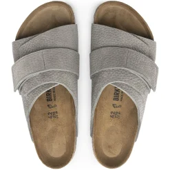 Birkenstock One-Strap Sandals<Kyoto Desert Buck Whale Gray
