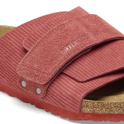 Birkenstock One-Strap Sandals<Kyoto Corduroy Sienna Red