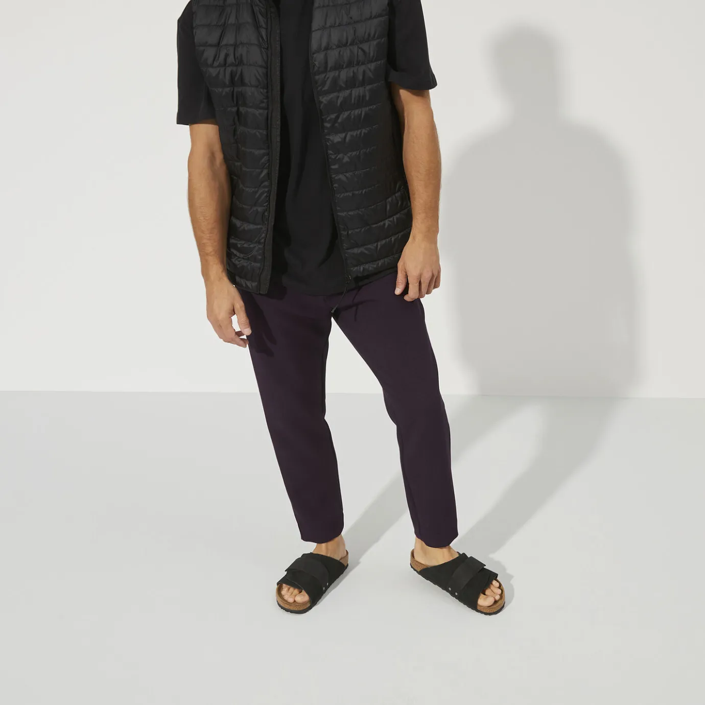 Birkenstock One-Strap Sandals<Kyoto Black