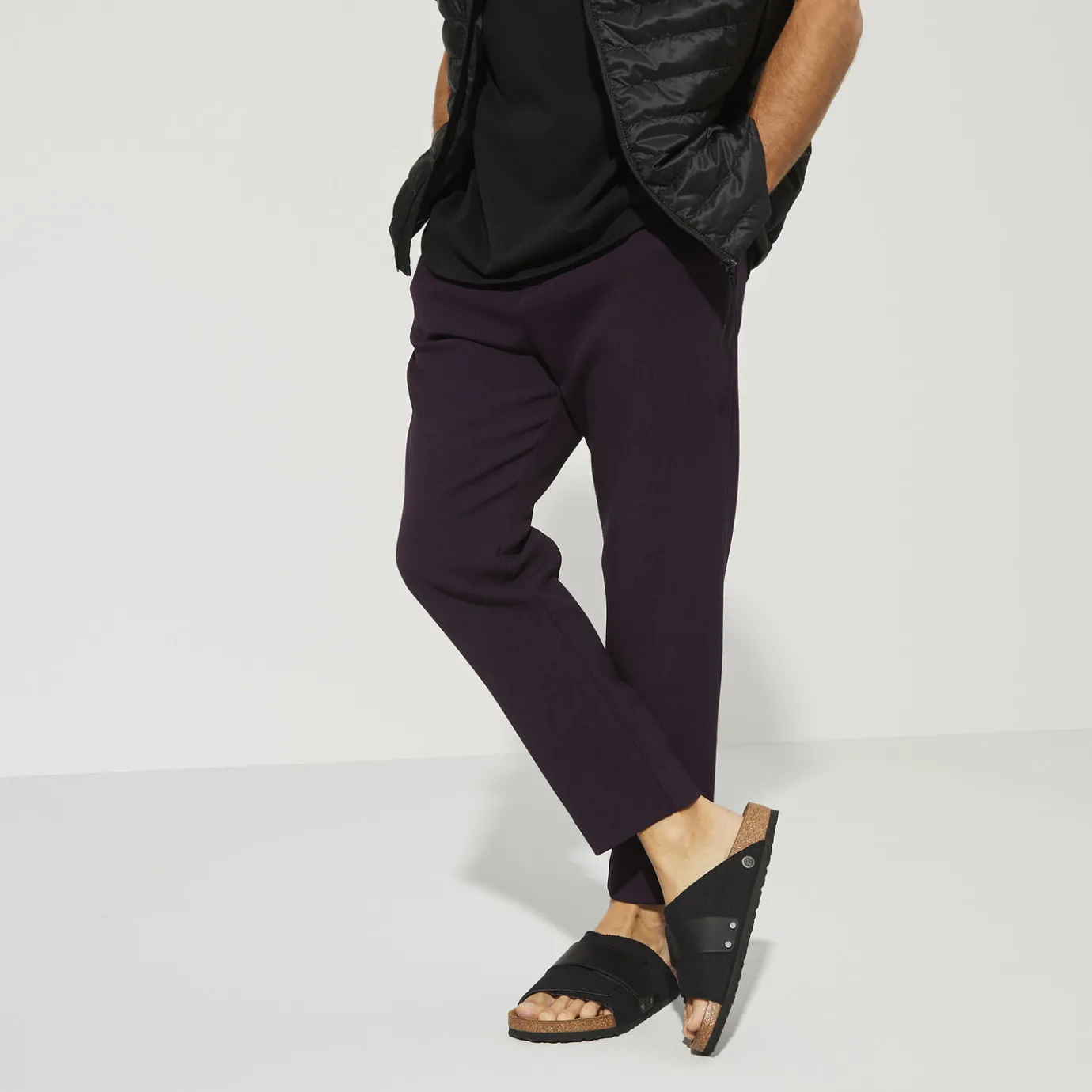 Birkenstock One-Strap Sandals<Kyoto Black