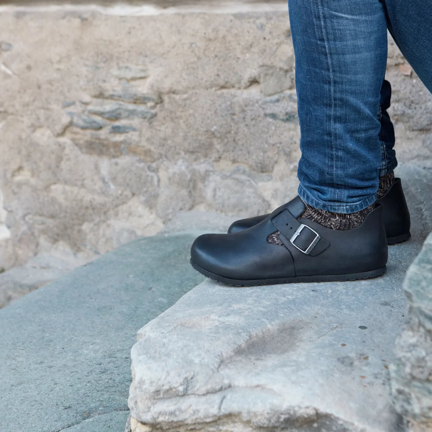 Birkenstock Low Shoes<London Black
