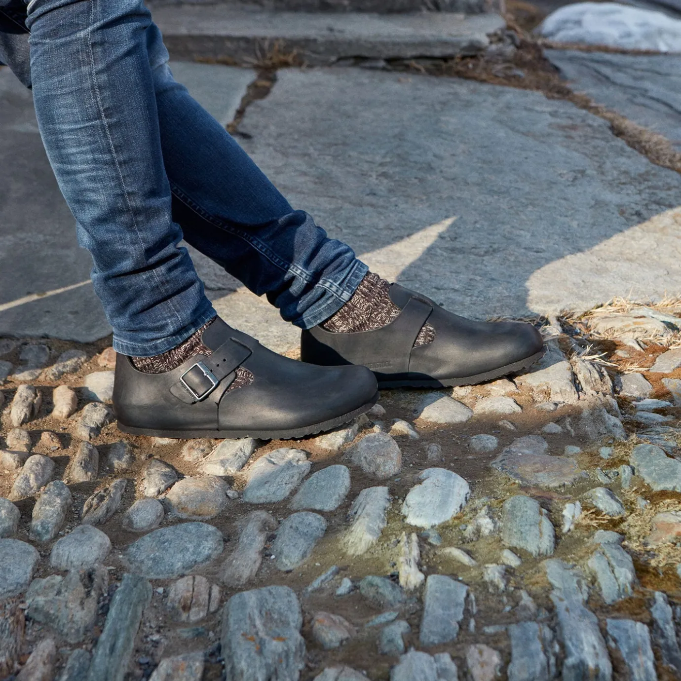 Birkenstock Low Shoes<London Black