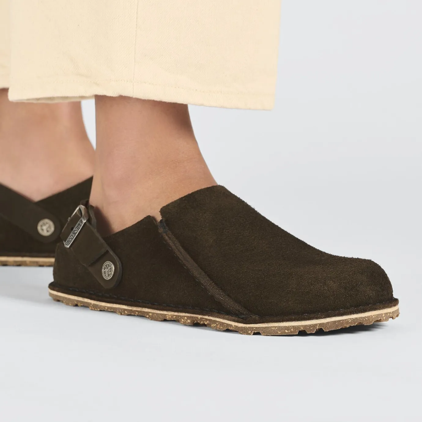 Birkenstock Slippers<Lutry Premium Suede Espresso
