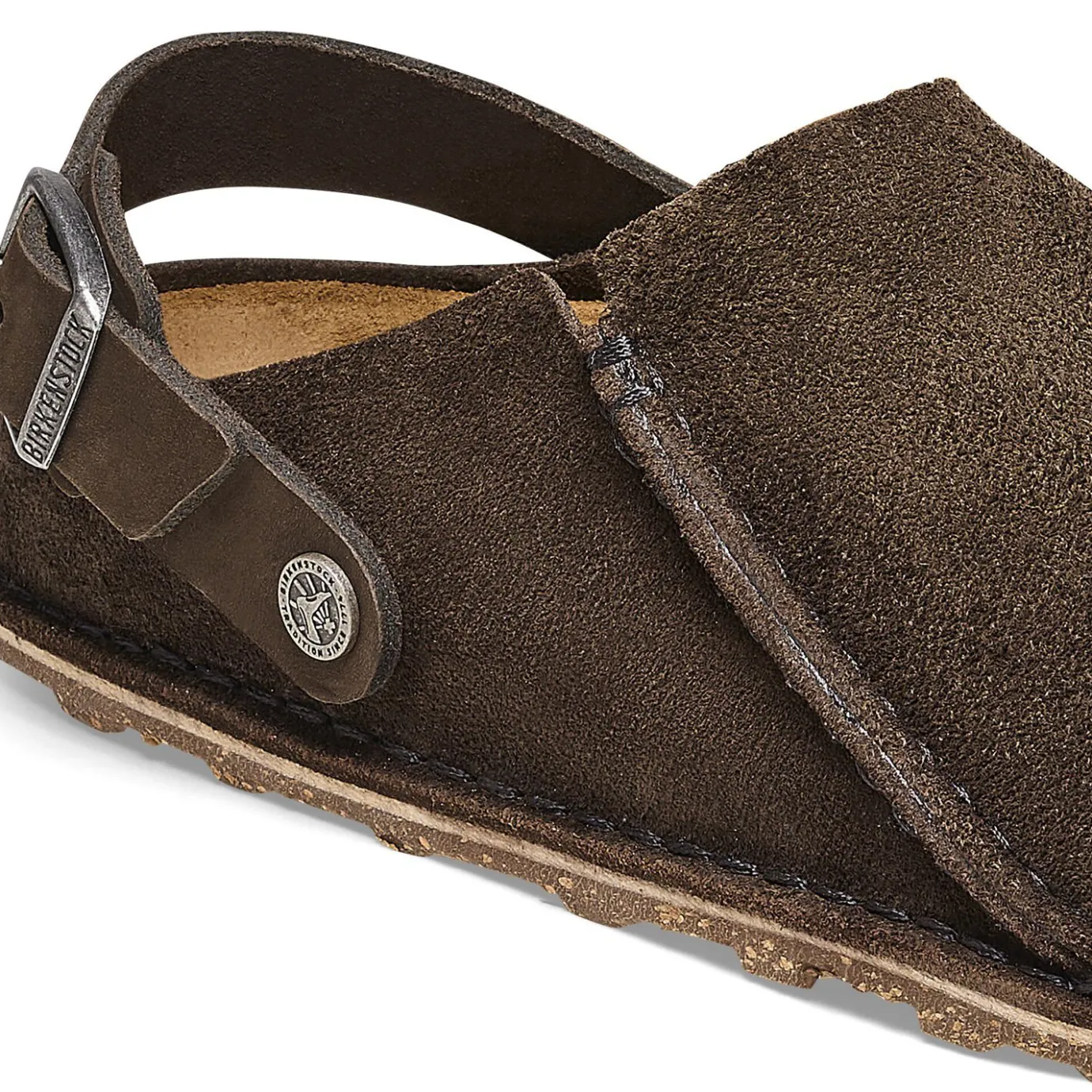 Birkenstock Slippers<Lutry Premium Suede Espresso