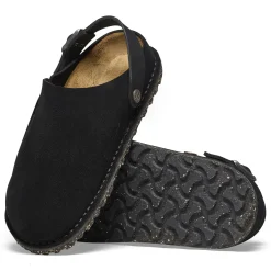 Birkenstock Slippers<Lutry Premium Suede Black