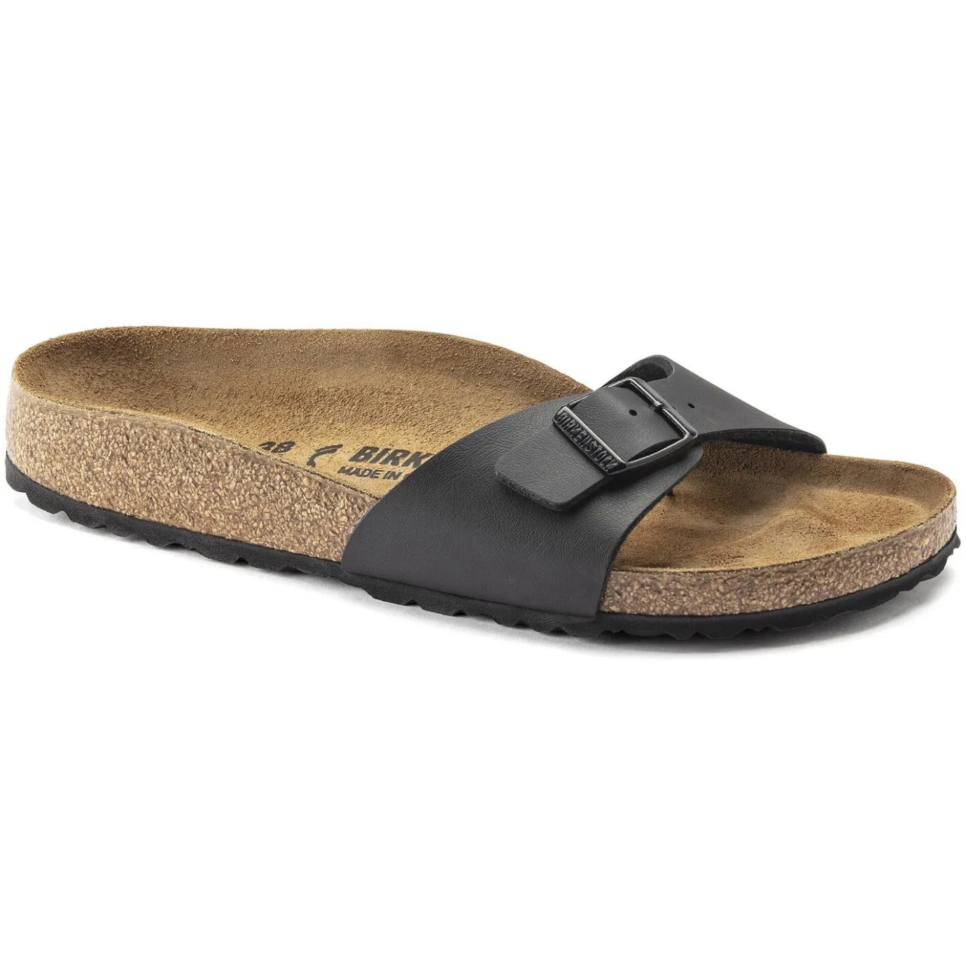 Birkenstock One-Strap Sandals<Madrid Black