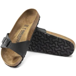 Birkenstock One-Strap Sandals<Madrid Black