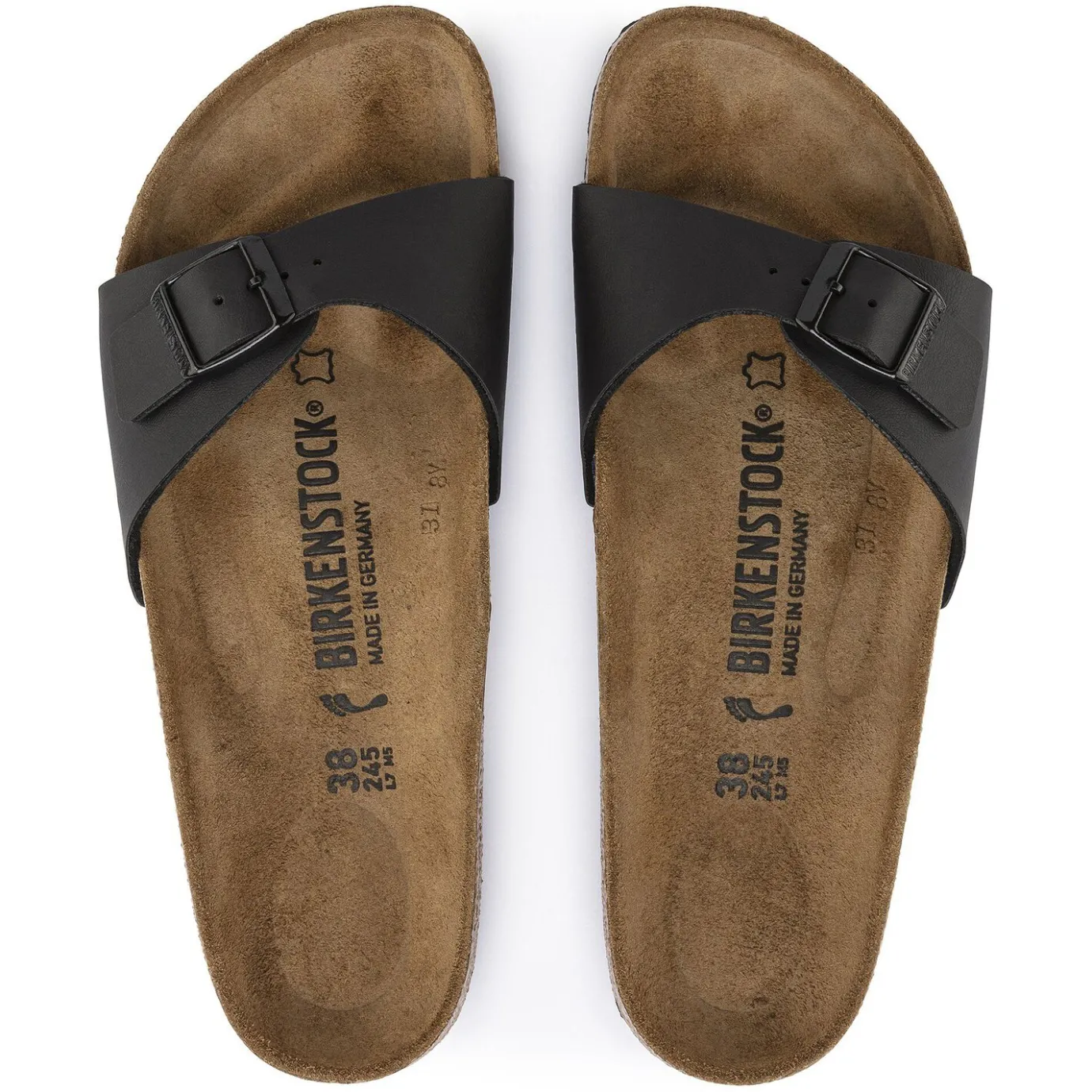 Birkenstock One-Strap Sandals<Madrid Black