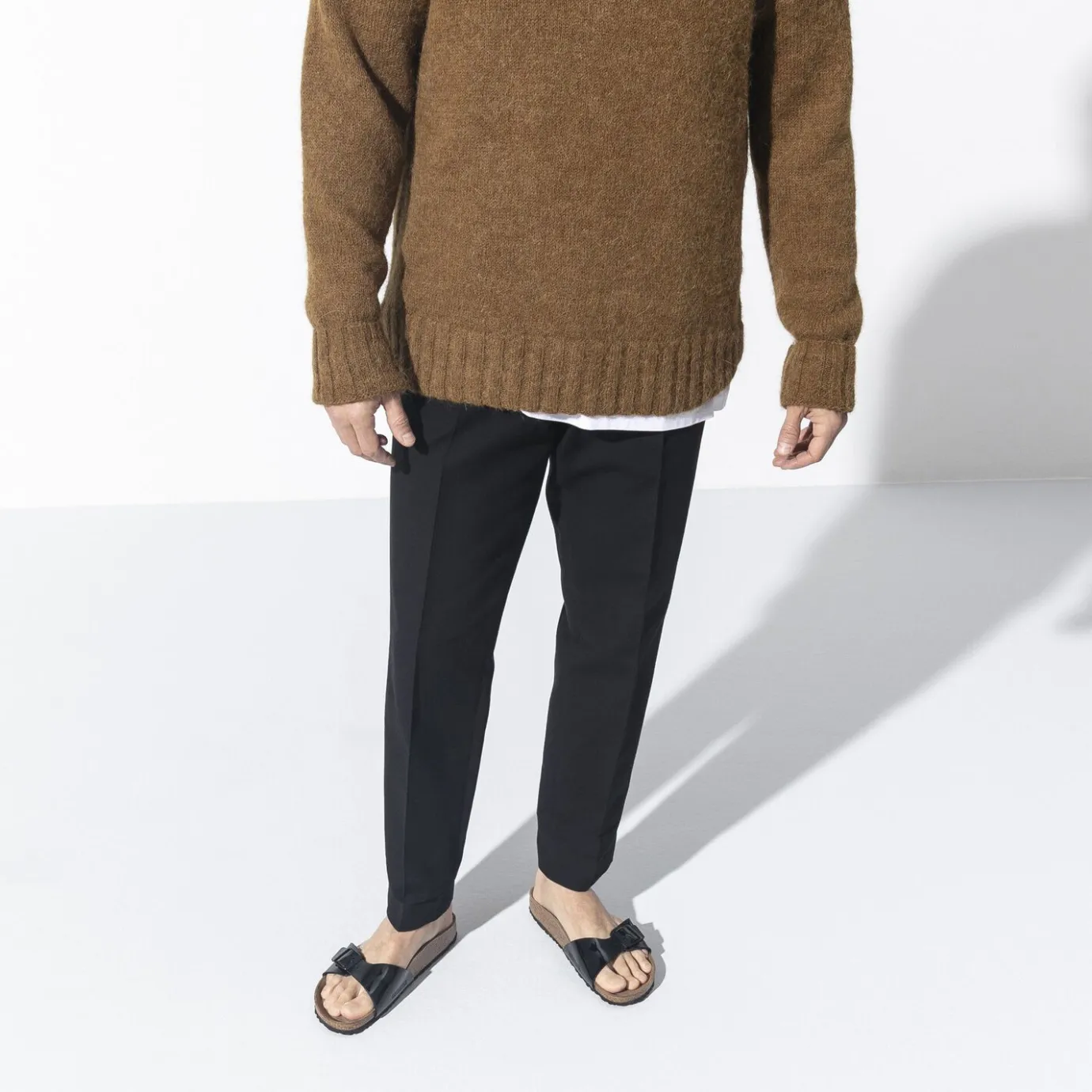 Birkenstock One-Strap Sandals<Madrid Black Patent