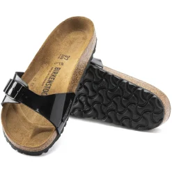 Birkenstock One-Strap Sandals<Madrid Black Patent