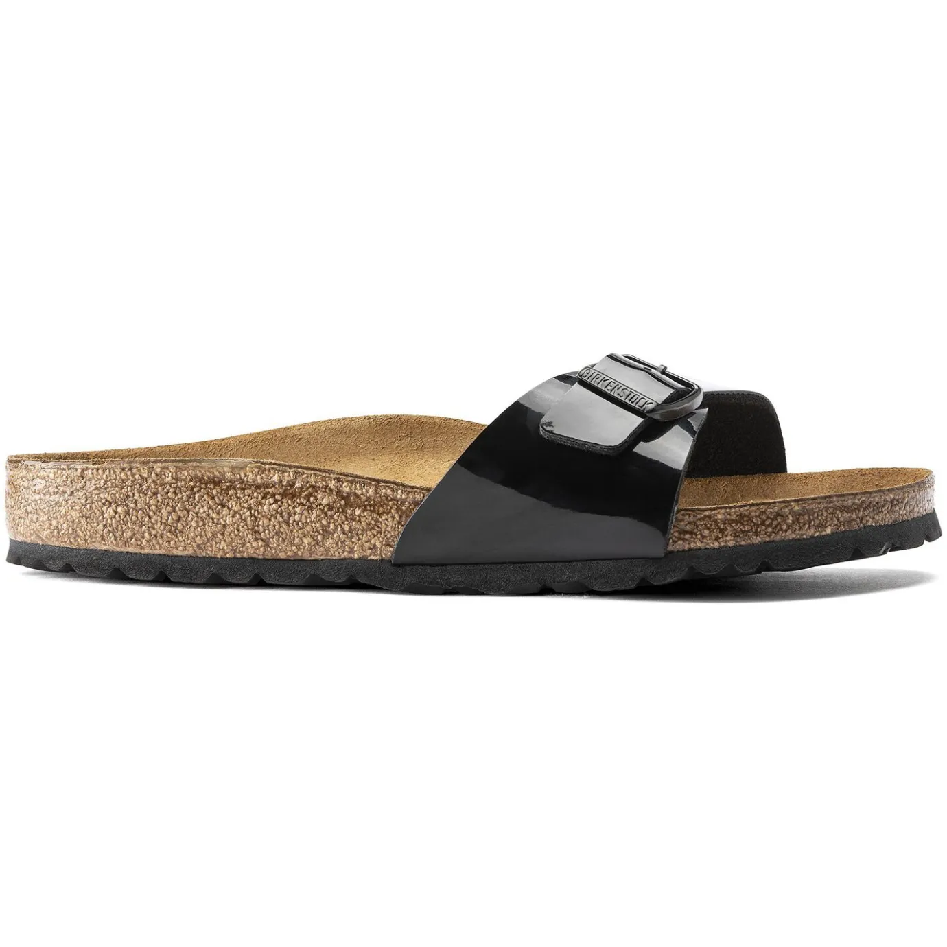 Birkenstock One-Strap Sandals<Madrid Black Patent