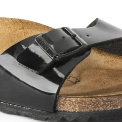 Birkenstock One-Strap Sandals<Madrid Black Patent