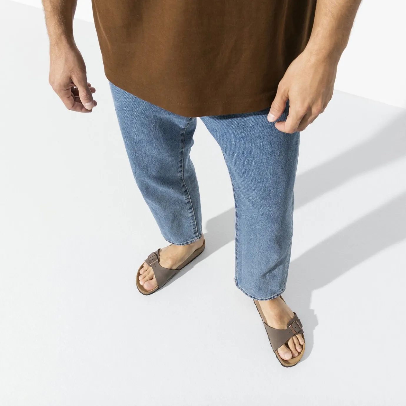 Birkenstock One-Strap Sandals<Madrid Mocha